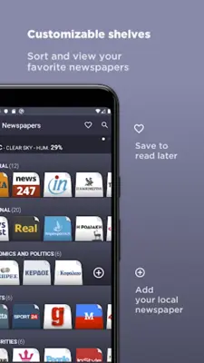 Greek Newspapers android App screenshot 7